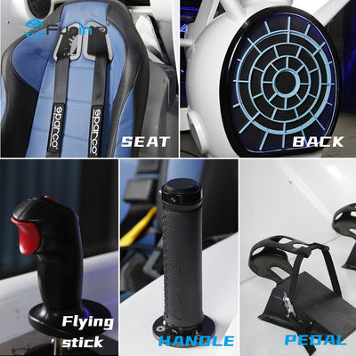 ไฟเบอร์กลาส HTC Vive 360 VR Simulator ด้วยความจุ 100KG