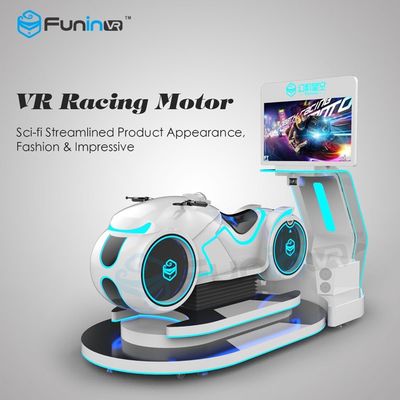 ผู้เล่นคนหนึ่ง VR Racing Car Driving จำลอง การออกแบบที่ยอดเยี่ยมสำหรับ Game Zone