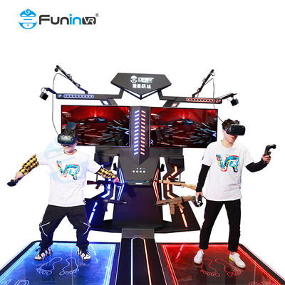 Multiplayer Metal Stand Up Flight VR Simulator การผสมผสานที่สมบูรณ์แบบของความเร็วการเคลื่อนไหว การบินที่จริงและ Multiplayer