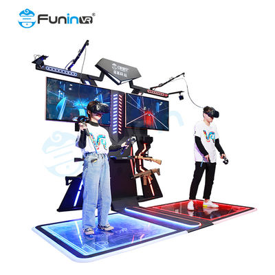 Multiplayer Metal Stand Up Flight VR Simulator การผสมผสานที่สมบูรณ์แบบของความเร็วการเคลื่อนไหว การบินที่จริงและ Multiplayer