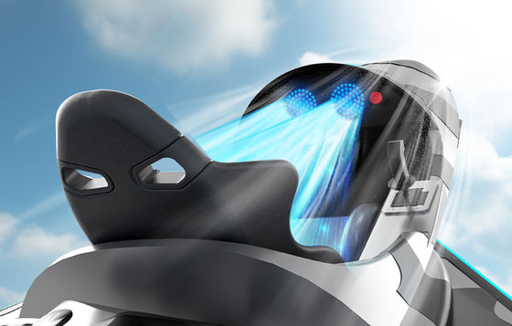 โรงภาพยนตร์เสมือนจริง 9D พร้อมแว่นตา VR Deepoon E3 ขนาด 3123x1708x1739 มม.