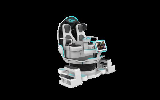 การผจญภัยที่ไม่มีวันลืม กับสแตนเลสเมทัล ผู้เล่นเดียว VR อุปกรณ์สวนสนุก ปล่อยความตื่นเต้น