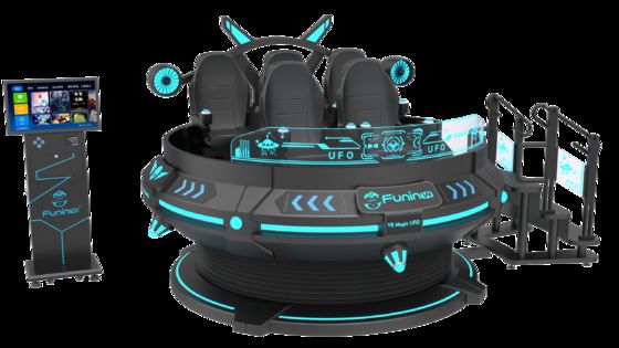 อัพเกรดธุรกิจบันเทิงของคุณด้วย 6 ที่นั่ง 9D VR VR ห้องภาพยนตร์ โวลเตจ 220V / 2.4KW และคอมพิวเตอร์ I5 1650 8G 240G