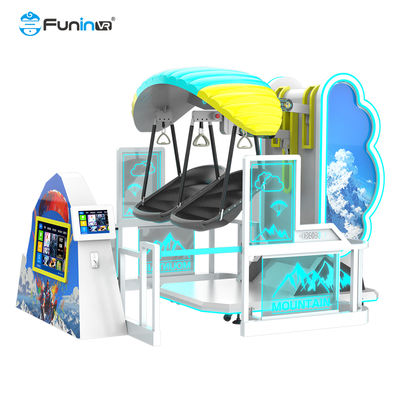 ขายดี 9D เครื่องจำลองความจริงเสมือน VR Skydive ประสบการณ์ดื่มด่ำ VR Arcade สวนสนุก นำเสนอเนื้อหาที่หลากหลายสำหรับโซลูชันความบันเทิงแบบโต้ตอบที่น่าดึงดูด