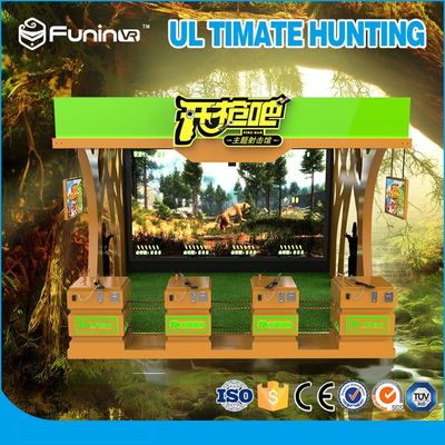 เกมยิงปืนเครื่องเสมือนจริง 220V VR เผยแพร่อุปกรณ์เกมปืนที่น่าตื่นเต้น