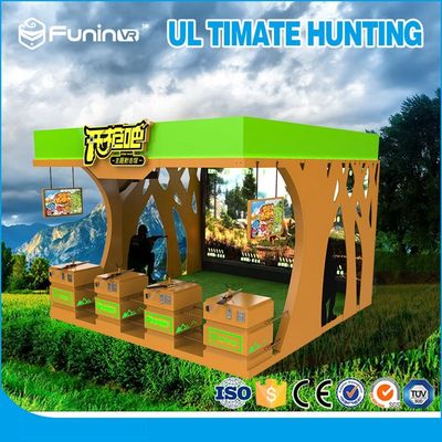 เกมยิงปืนเครื่องเสมือนจริง 220V VR เผยแพร่อุปกรณ์เกมปืนที่น่าตื่นเต้น