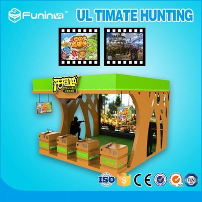 เกมยิงปืนเครื่องเสมือนจริง 220V VR เผยแพร่อุปกรณ์เกมปืนที่น่าตื่นเต้น