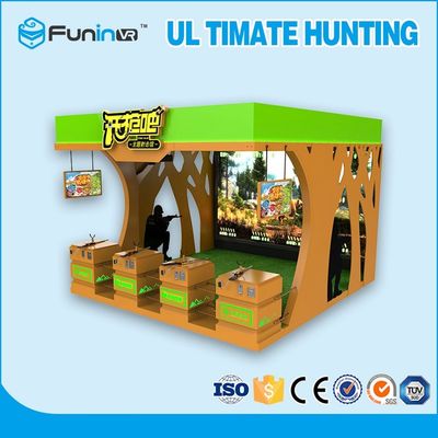 เกมยิงปืนเครื่องเสมือนจริง 220V VR เผยแพร่อุปกรณ์เกมปืนที่น่าตื่นเต้น