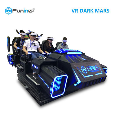 เครื่องจำลอง VR 6 ที่นั่ง 9D พร้อมเกม 9D ที่ตื่นเต้น / ระบบข้อเหวี่ยงไฟฟ้า