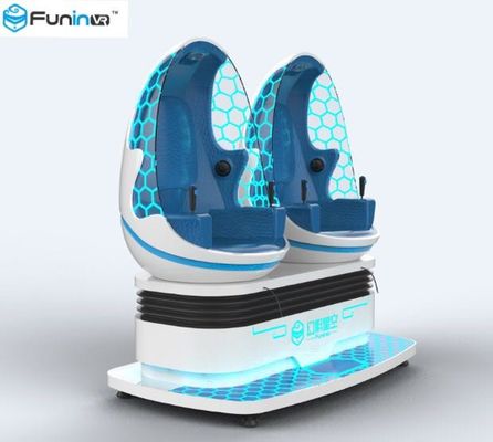 220 โวลต์ 9D VR เก้าอี้แว่นตาเสมือนจริงสวนสนุกรถไฟขี่
