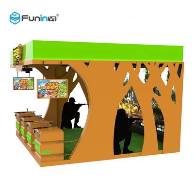 เกมยิงปืนเครื่องเสมือนจริง 220V VR เผยแพร่อุปกรณ์เกมปืนที่น่าตื่นเต้น