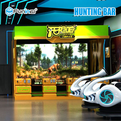 เกมยิงปืนเครื่องเสมือนจริง 220V VR เผยแพร่อุปกรณ์เกมปืนที่น่าตื่นเต้น