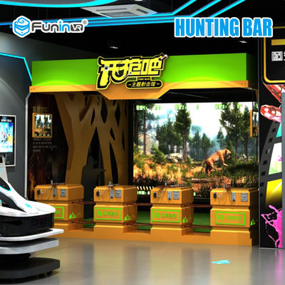 เกมยิงปืนเครื่องเสมือนจริง 220V VR เผยแพร่อุปกรณ์เกมปืนที่น่าตื่นเต้น