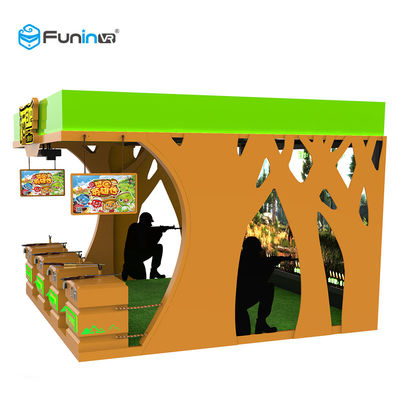 เกมยิงปืน 9D เสมือนจริงจำลอง 220V VR อุปกรณ์เผยแพร่เกม