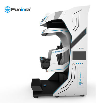 200 กิโลกรัม 220 โวลต์ Funin VR จีนจำลองรถไฟเหาะ 9D VR เก้าอี้สองที่นั่งจำลองเพื่อขายแผ่นโลหะ