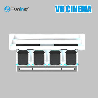 Deepoon E3 Glasses 9D Virtual Reality Simulator ขนาด 3250 * 1710 * 2280mm