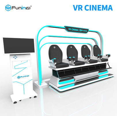 Deepoon E3 Glasses 9D Virtual Reality Simulator ขนาด 3250 * 1710 * 2280mm