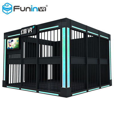 ผู้เล่นหลายคน VR Funin VR + อุปกรณ์ปืน 9D VR เกมยิงปืนสำหรับ Arcade Center
