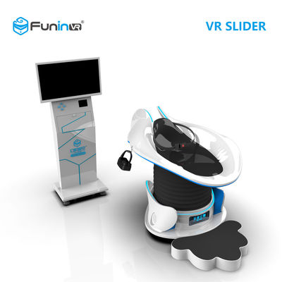 ที่นั่งคู่เกมอาเขต VR Slide / VR Shooting Machine เพื่อความสนุกสนาน