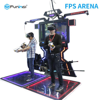 รับเงินเครื่องเกมอาเขตแบบโต้ตอบ FPS Arena 9D เกมยิงเสมือนจริง