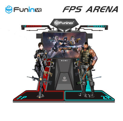 รับเงินเครื่องเกมอาเขตแบบโต้ตอบ FPS Arena 9D เกมยิงเสมือนจริง