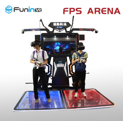รับเงินเครื่องเกมอาเขตแบบโต้ตอบ FPS Arena 9D เกมยิงเสมือนจริง