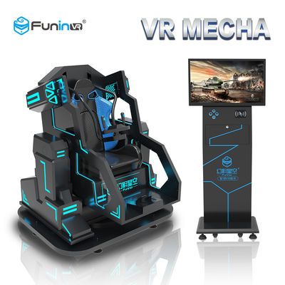 VR Mecha Games จำลองเสมือนจริง 9D กำลังไฟ 700w ขนาด 1610 * 1940 * 1780 มม