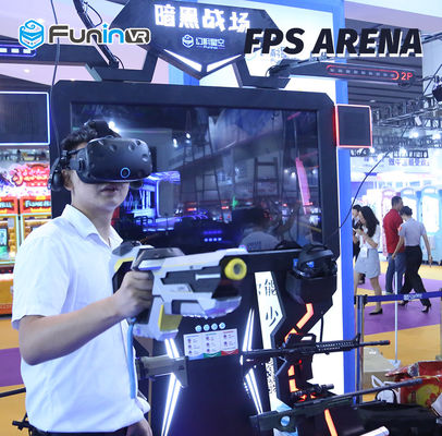 เกมยิงปืนอาร์เคด 9D Virtual Reality Simulator สำหรับ 2 ผู้เล่น