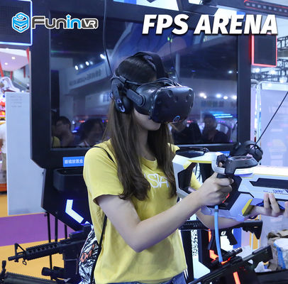 เกมยิงปืนอาร์เคด 9D Virtual Reality Simulator สำหรับ 2 ผู้เล่น
