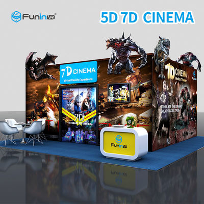 Electric 7D 5D Cinema Simulator สำหรับโฮมเธียเตอร์ที่มีขากวาด
