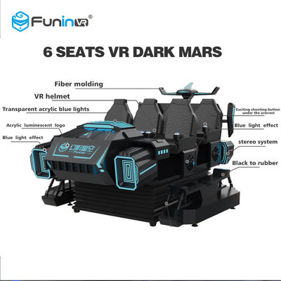 3KW 9D VR Simulator 3D แว่นตาเสมือนจริงสำหรับเด็กอายุ 4 ปีขึ้นไป