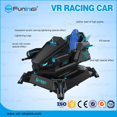 ผู้เล่น 1 คนไฟฟ้า 100% ระบบ 9D VR รถจำลองการแข่งในสวนสนุก