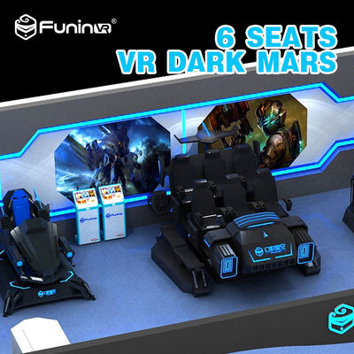 Family 9D Virtual Reality Simulator 6 ที่นั่ง Deepon E3 Vr Glasses