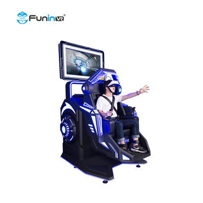 9D VR 360 องศาหมุนเก้าอี้เสมือนจริงเสมือนจริง VR Motion Simulator