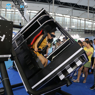 ผู้เล่น 1 คน 720 องศา 9D VR Flight Simulator สำหรับ VR Theme Park Rides