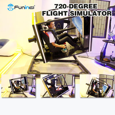 2.5KW 1 Player 720 VR Flight Simulator vr theme park simulator