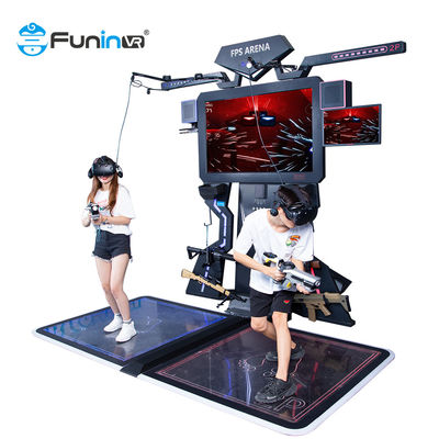 น้ำหนัก 278 กก. FPS Arena Gun Shooting 9D Virtual Reality Simulator Space Walk