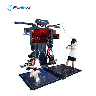 น้ำหนัก 278 กก. FPS Arena Gun Shooting 9D Virtual Reality Simulator Space Walk