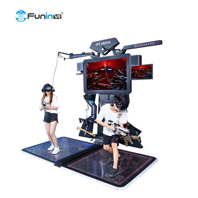โหลดพิกัด 400kg FPS Arena 9D Virtual Reality Simulator สำหรับ Game Center