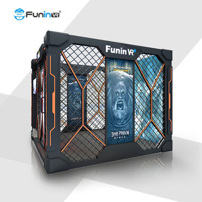 โหลดพิกัด 600kg 9D VR Arcade Machine 4 Player VR Shooting Game Simulator