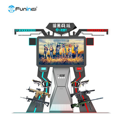 ผู้เล่น 2 คน FPS Arena Gun Shooting Simulator เครื่องเกม VR Space Walk