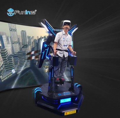 โหลดพิกัด 150 กก. Stand Up Flight VR Simulator ในสวนสนุก