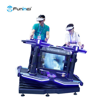 VR fly board ผู้เล่น 2 คน Simulator Virtual Reality Machine พร้อมเกมยิง VR สำหรับห้างสรรพสินค้า