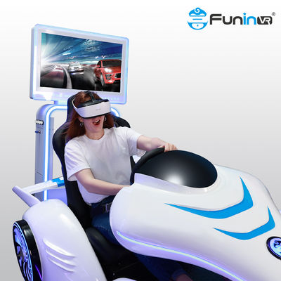 เครื่องจำลองการแข่งรถ VR Racing Kart 9d Vr Simulator Dynamic Platform เครื่องเกม VR