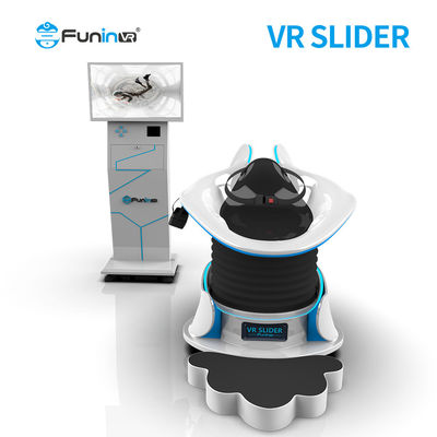 สุดยอดผู้เล่น 1 คน Virtual Reality Simulators VR Slider สำหรับขายเกมไฟฟ้าสำหรับเด็ก