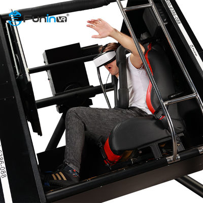 360 Rotation ผู้เล่น 1 คน VR Chair Machine 720 องศา VR Flight Simulator 9D Virtual Reality Simulator สำหรับขาย