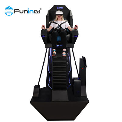 9D Virtual Reality VR Drop Tower เหล็กโลหะ 9D Machine 9D VR Simulator