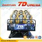 Multiplayer 7D Cinema Simulator พร้อมหน้าจอโลหะผสมอลูมิเนียม