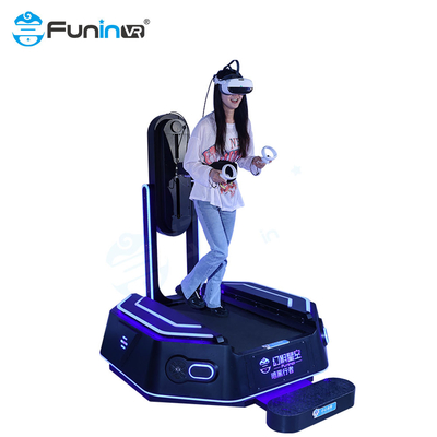 เครื่องลู่วิ่งเสมือนจริง 0.9KW 360 องศา 9D Vr Walker System Battle Games