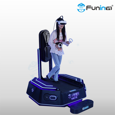 เครื่องลู่วิ่งเสมือนจริง 0.9KW 360 องศา 9D Vr Walker System Battle Games